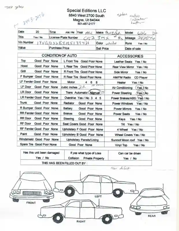1991 Mazda 626 DX - Image 5