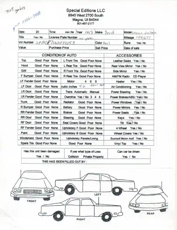 1993 Ford Crown Victoria - Image 4