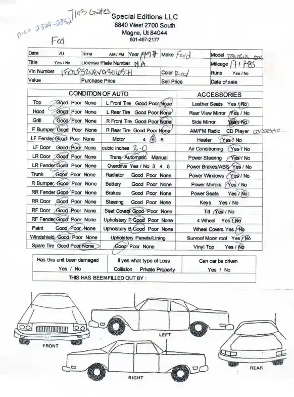 1997 Ford Taurus GL - Image 5