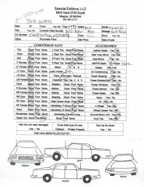 1999 Ford Escort LX - Image 5