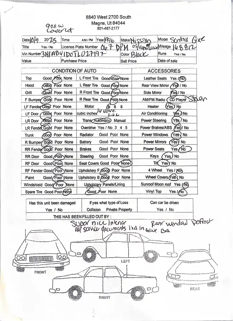 1996 Nissan Sentra GXE - Image 5