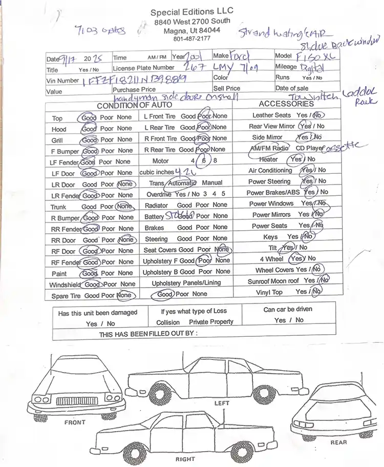2001 Ford F150 XL - Image 3