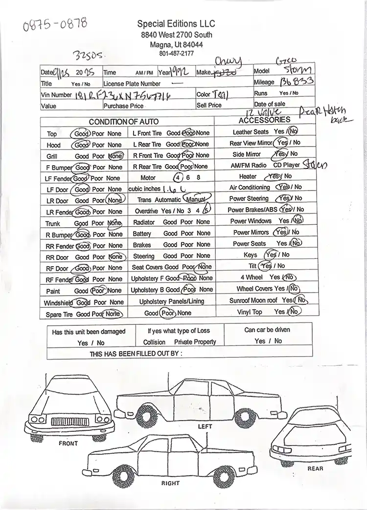 1992 Geo Storm - Image 5