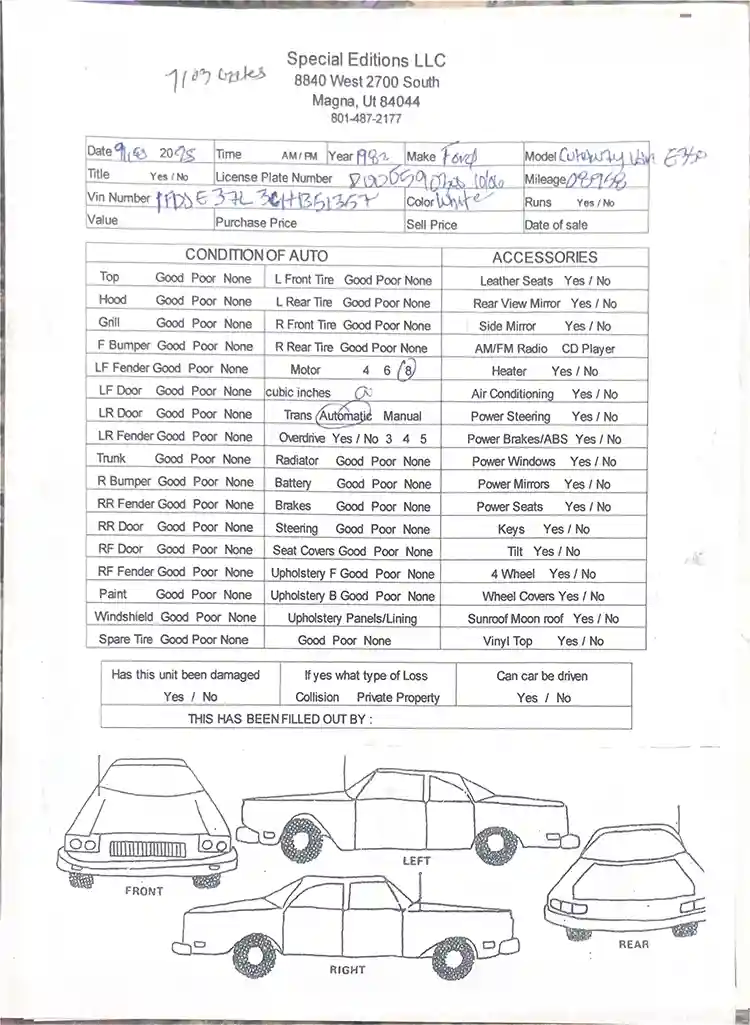 1982 Ford E350 cutaway Box Van - Image 5