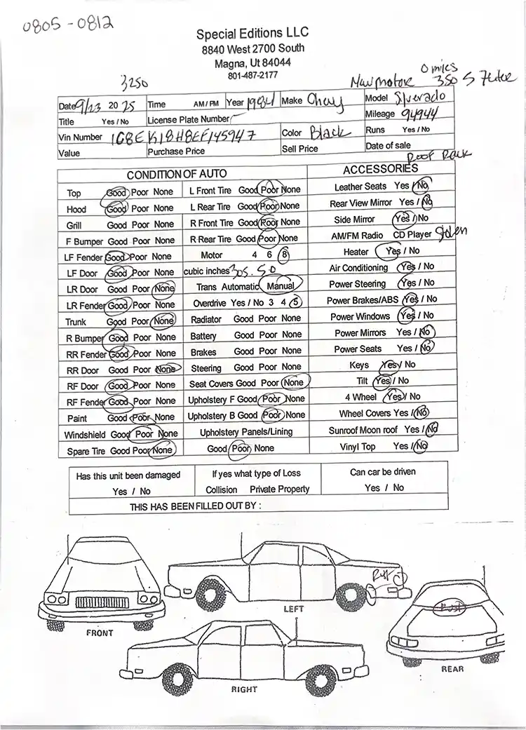 1984 Chevy Blazer - Image 6